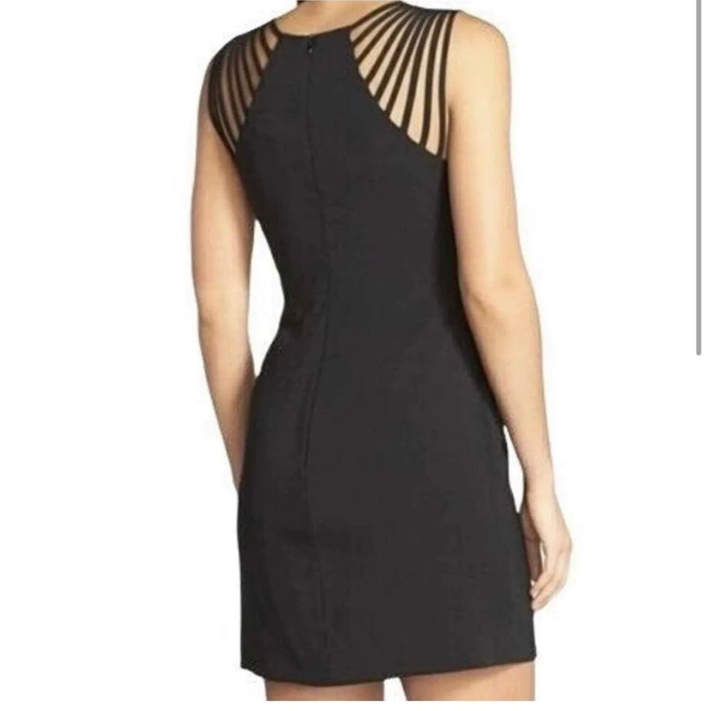 Dress the Population Cora Strappy Shoulder Sheath Dress Black Size Medium - GUC - Picture 2 of 13